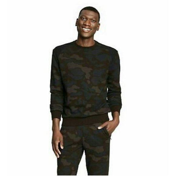 3.1 Phillip‎ Lim Target Camo Long Sleeve Crewneck Sweatshirt Mens Size Small NWT - Picture 1 of 7